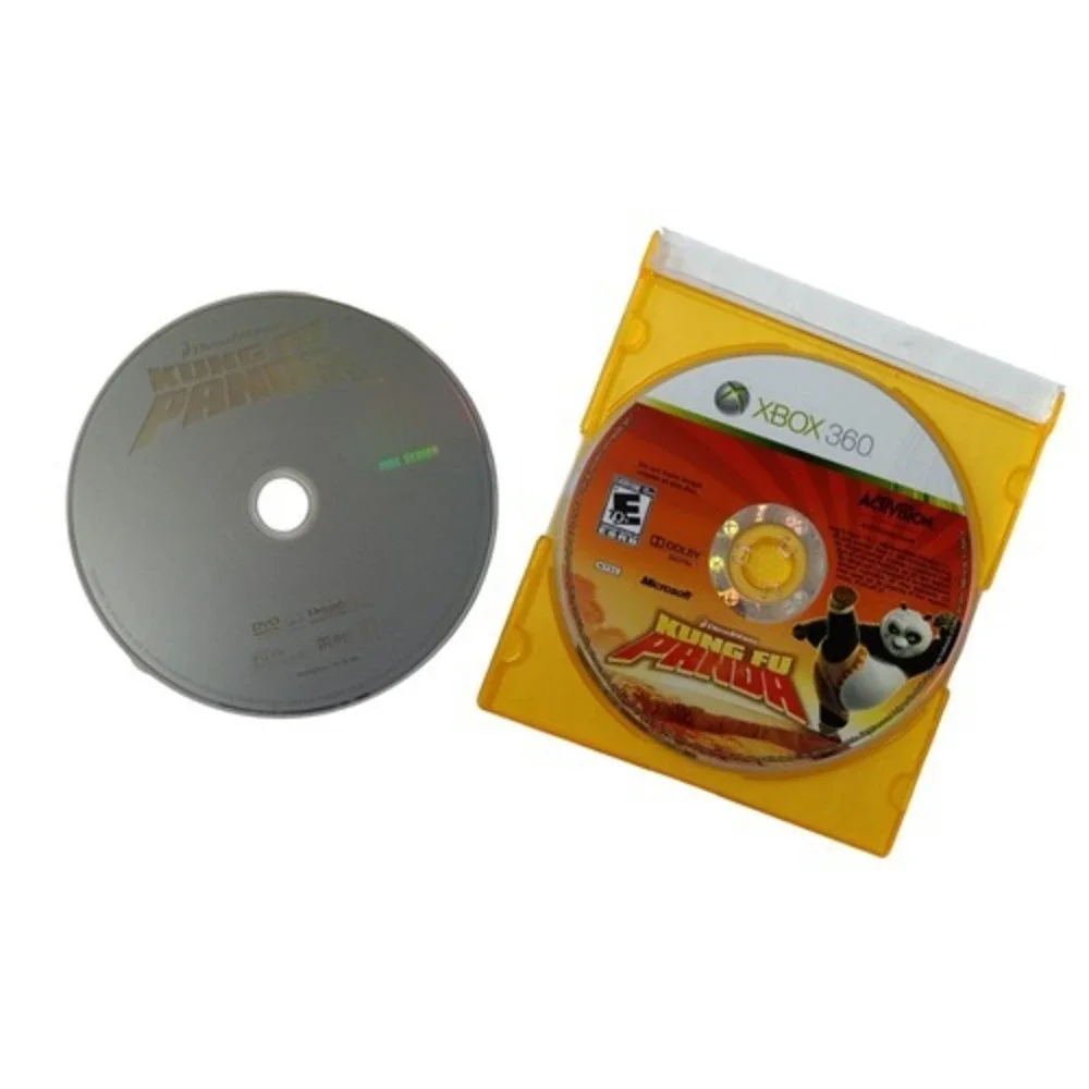 Kung Fu Panda (DVD MOVIE & Microsoft Xbox 360, 2008) Discs Only